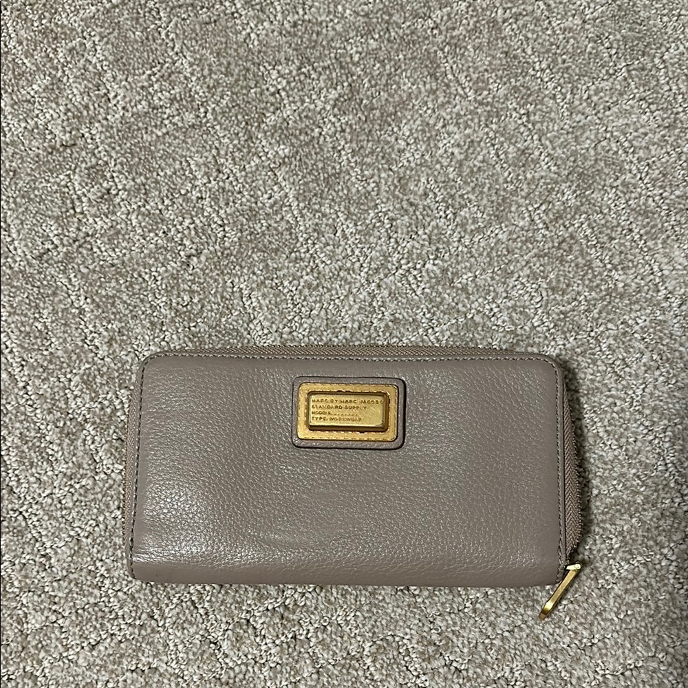 Marc By Marc Jacobs Tan Leather Wallet